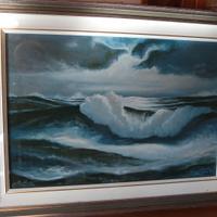 Quadro ad Olio Marina