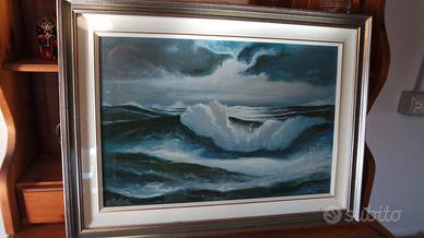 Quadro ad Olio Marina
