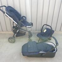 Foppapedretti supertres blu passeggino trio