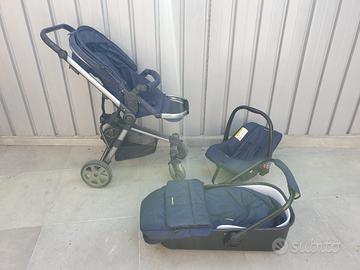 Foppapedretti supertres blu passeggino trio