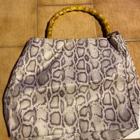 Borsa effetto pitone e borsa Maria bruni