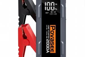 avviatore emergenza batteria  torcia powerbank 