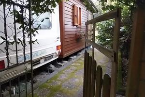 Bungalow più roulotte campeggio a Moneglia