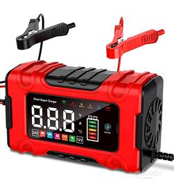 Carica Batteria per Auto, 12V/24V  10A