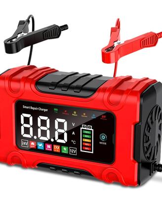 Carica Batteria per Auto, 12V/24V  10A