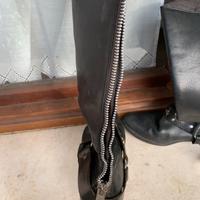 Stivale donna nero