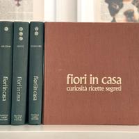 Set completo 4 volumi FIORI IN CASA Vintage 1972