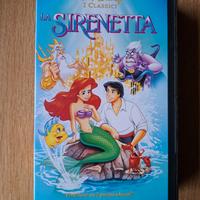 La Sirenetta Vhs videocassetta edizione set 1991