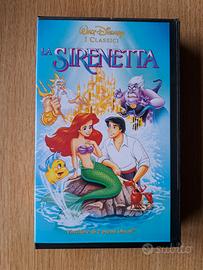 La Sirenetta Vhs videocassetta edizione set 1991