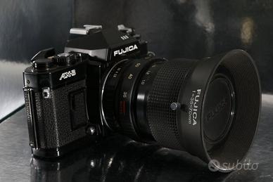 FUJICA AX3 con EBC-X-FUJINON Z 35-70 2.8-3.7