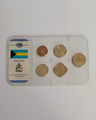 Raro set monete FDC - Bahamas