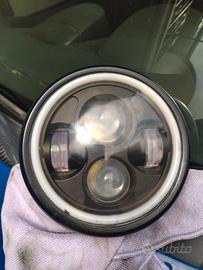 faro led Custom  con  calotta