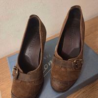 scarpe donna timberland marrone tacco 38