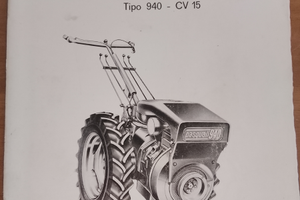 Motocoltivatore pasquali 940