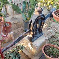 Pompa antica da frantoio