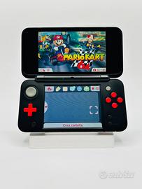 New Nintendo 2DS XL Mario Kart Rosso/Nero Testato