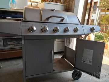 barbecue a gas + 1 fornello