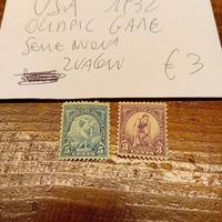 Francobolli americani usati 