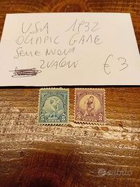 Francobolli americani usati 
