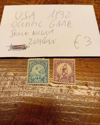 Francobolli americani usati 