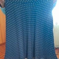 Gonna H&M a pois blu e bianchi