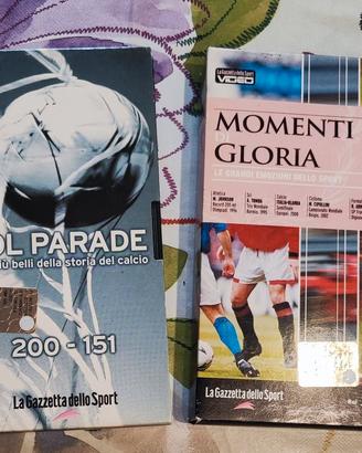 2 VHS della Gazzetta dello Sport  