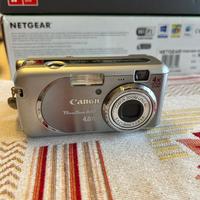 Videocamera fujifilm e fotocamera Canon