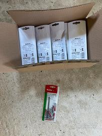 Confezioni tasselli da muro con viti e punta widia