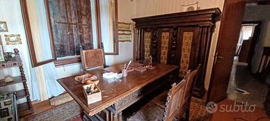 mobili studio notarile neorinascimentale