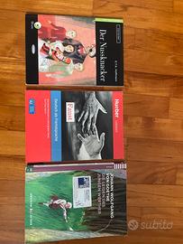 Lotto di 3 libri in lingua tedesca per studenti