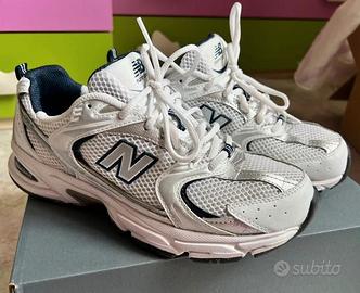 New Balance 530 Bianche Blu 38 Nuove Originali