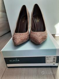 Décolleté donna tortora