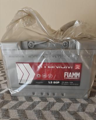 Batteria auto Fiamm L380P 80Ah 730A