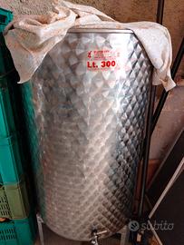 Cisterna per olio o vino  300 LT 
