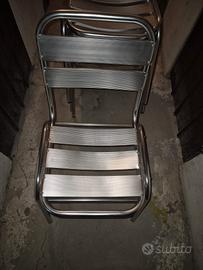 Sedie da giardino in metallo 