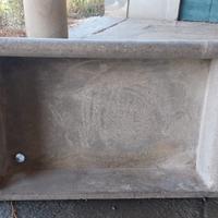 Lavabo in cemento per esterni – 80x52x18 cm