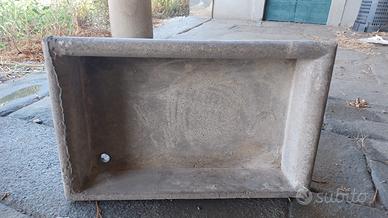 Lavabo in cemento per esterni – 80x52x18 cm