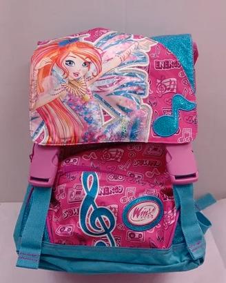 Zaino Scuola Estensibile Winx Auguri Preziosi
