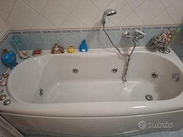 Vasca da bagno con idromassaggio 170x75 cm
