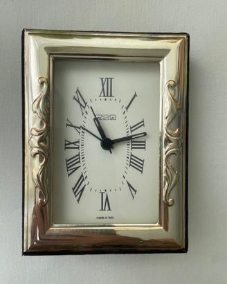 Orologio da tavolo in argento 925