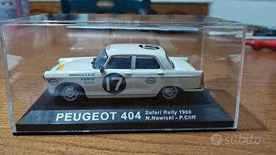 Peugeot 404 East African Safari 1968 Nowicki 1:43