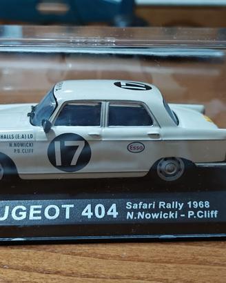 Peugeot 404 East African Safari 1968 Nowicki 1:43