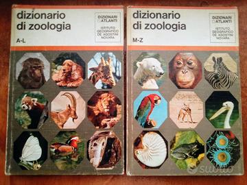 DIZIONARIO DI ZOOLOGIA 1° E 2° e altri libri