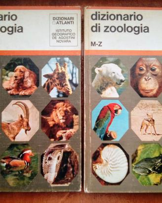 DIZIONARIO DI ZOOLOGIA 1° E 2° e altri libri