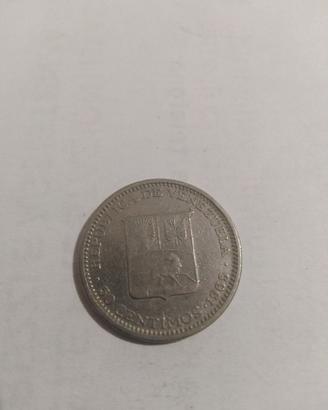 MONETA 50 CENTESIMI VENEZUELA 