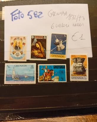 Seconda parte di francobolli di paesi diversi 