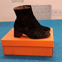 Stivaletti donna camoscio neri 37/38