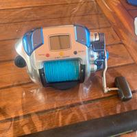 MULINELLO SHIMANO 4000 + 3 canne da pesca