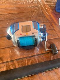 MULINELLO SHIMANO 4000 + 3 canne da pesca