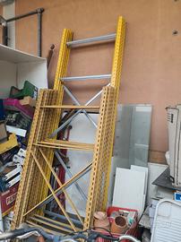 scaffale porta pallet 360x100x300H 2 piani